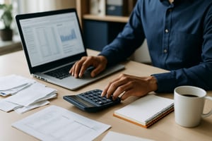 A_photograph_captures_a_person_working_at_a_light__w1200