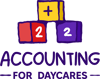 Accounting for Daycares Color Logo